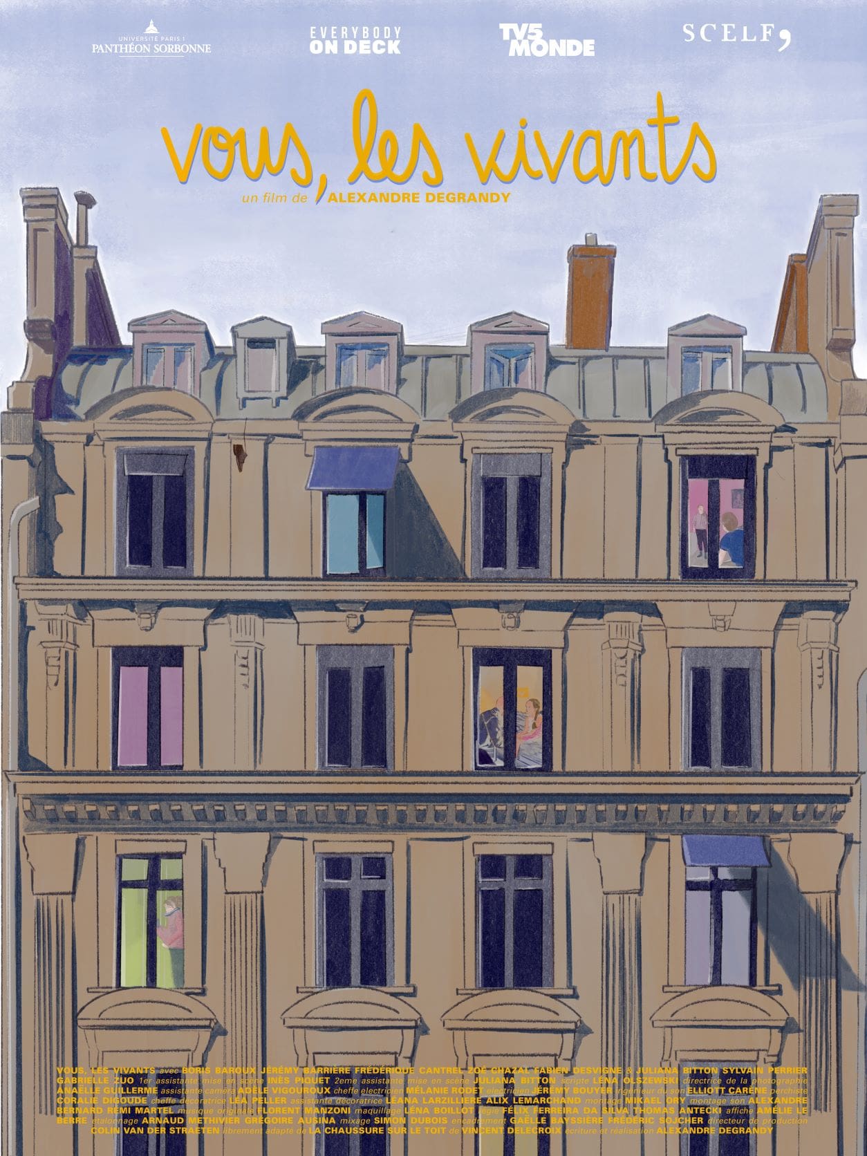 Affiche du film Vous les vivants